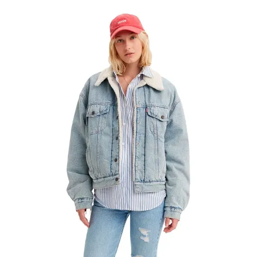리바이스 90S Sherpa Trucker 데님 자켓 142281554