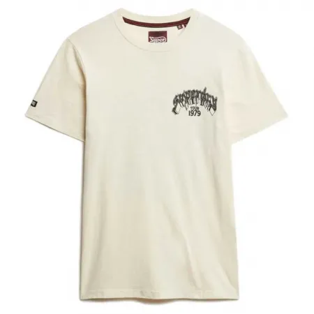 슈퍼드라이 Biker Rock Relaxed Fit 반팔 티셔츠 142283408