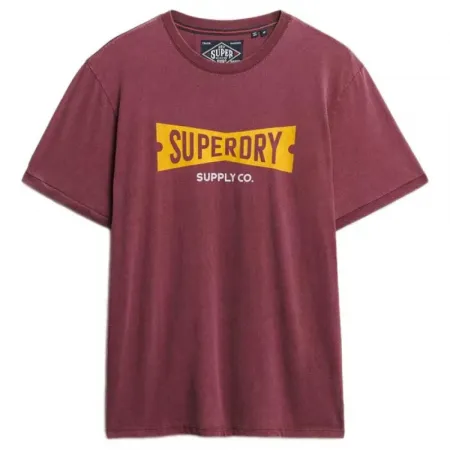 슈퍼드라이 Heritage Tab Loose Fit 반팔 티셔츠 142283650