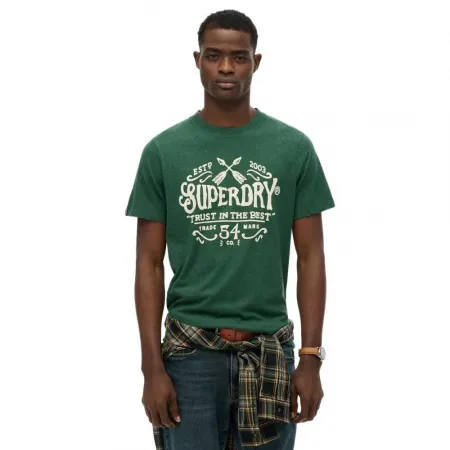 슈퍼드라이 Outdoor Flock Relaxed Fit 반팔 티셔츠 142283777