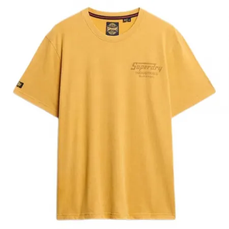 슈퍼드라이 Work 로고 Loose 핏 반팔 티셔츠 142283983