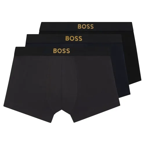 보스 Gold Logo 10272529 Trunk 복서 브리프 3 팩 142330358