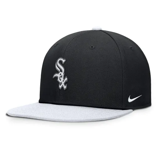 나이키 MLB 시카고 화이트삭스 Youth 드라이핏 Pro Structured Square Bill 주니어 모자 142343634
