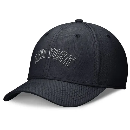 나이키 MLB 뉴욕 양키즈 드라이핏 Rise Structured Swooshflex 모자 142343643