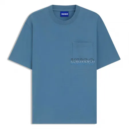 휴고 보스 Nogoste 10272987 01 BLUE 반팔 티셔츠 142366455