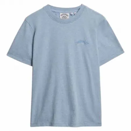 슈퍼드라이 에센셜 로고 엠브로이더드 반팔 티셔츠 142369404