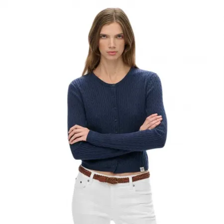 슈퍼드라이 Micro Cable 카디건 142369487