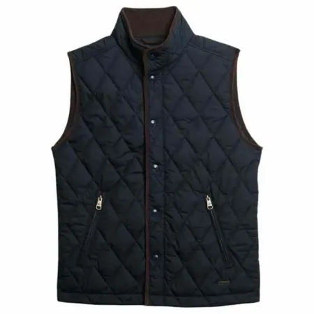 슈퍼드라이 Quilted Estate 조끼 142369526