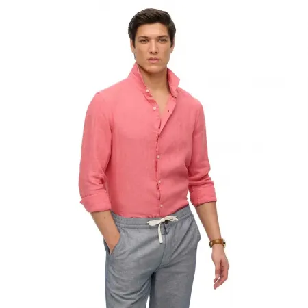 슈퍼드라이 Sd Embroidered Vacation Linen 긴팔 셔츠 142380968