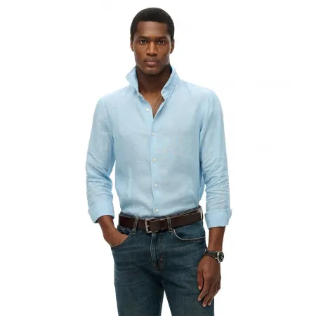 슈퍼드라이 Sd Embroidered Vacation Linen 긴팔 셔츠 142380973