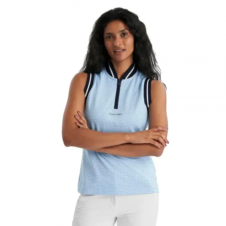 캘빈클라인 Camilla Printed 여성 나시 폴로셔츠 142391975