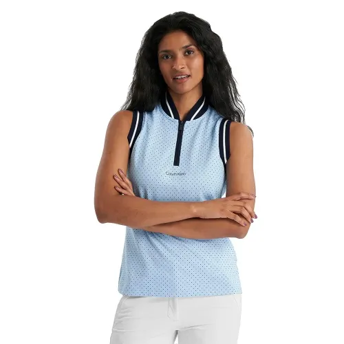 캘빈클라인 Camilla Printed 여성 나시 폴로셔츠 142391975