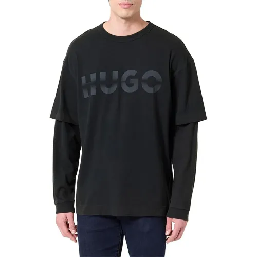 휴고 보스 Nenzyon 10250555 01 BLUE 긴팔 티셔츠 142398415