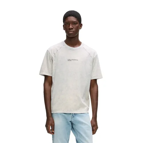 칼라거펠트 A1M17003 Slim 핏 반팔 티셔츠 142515924