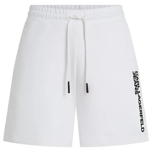 KARL LAGERFELD JEANS Text Logo 운동복 반바지 142515998