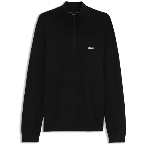 보스 Momentum 10273969 그린 하프 지퍼 스웨터 142529394