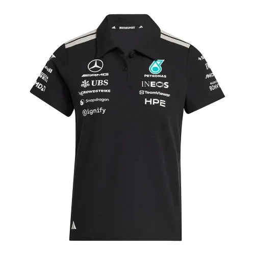 아디다스 메르세데스-AMG 페트로나스 F1 팀 Engineers 반팔 폴로 셔츠 142666816