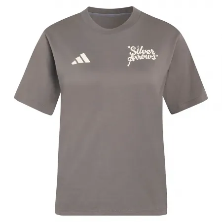 아디다스 메르세데스-AMG Petronas F1 Team Silver Arrows 반팔 티셔츠 142666846