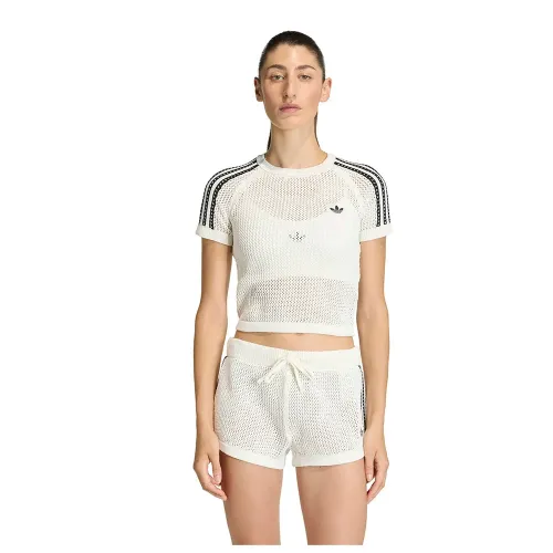 아디다스 Knitted Crochet Cali 반팔 티셔츠 142667893