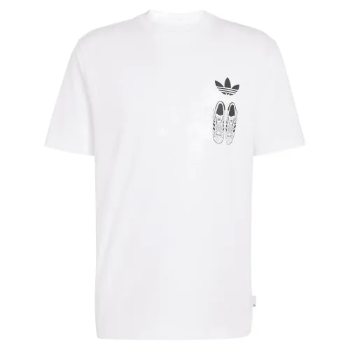 아디다스 Loose 그래픽 Shoes 4 반팔 티셔츠 142667938