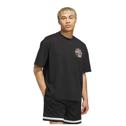 아디다스 오리지날스 Basketball Tournament 그래픽 반팔 티셔츠 142667981