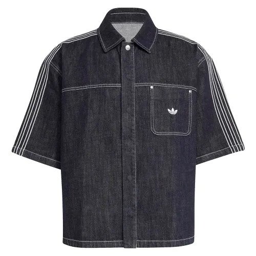 아디다스 오리지날스 데님 Button Up 반팔 셔츠 142667984