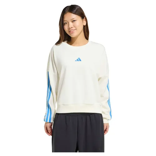 아디다스 에센셜 3 스트라이프 French Terry 스웨터 142681093