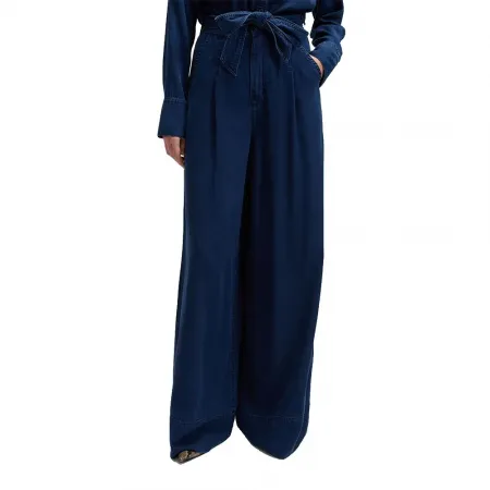 LEE 112377717 Pleated Wide Leg 청바지 142699586