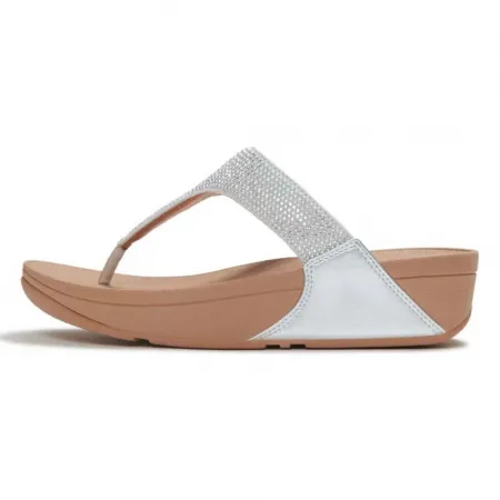 핏플랍 루루 Crystal Embellished Toe Post 샌들 142703625