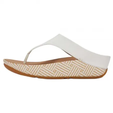 핏플랍 루루 Lux 그래픽 Weave Toe Post 샌들 142703638