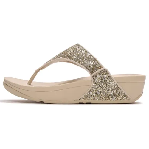핏플랍 Lulu 멀티 Tonal Glitter Toe Post 샌들 142703643