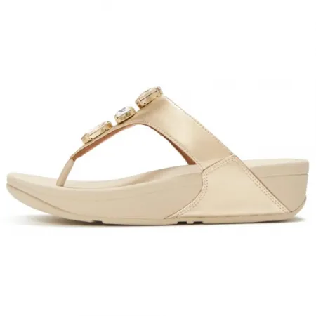 핏플랍 Lulu Ultra Jewel Metallic Toe Post 샌들 142703653