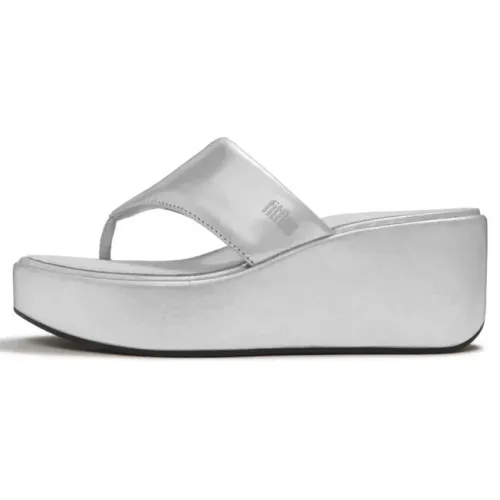 핏플랍 플랫폼 Toe Post 웨지 샌들 142703657