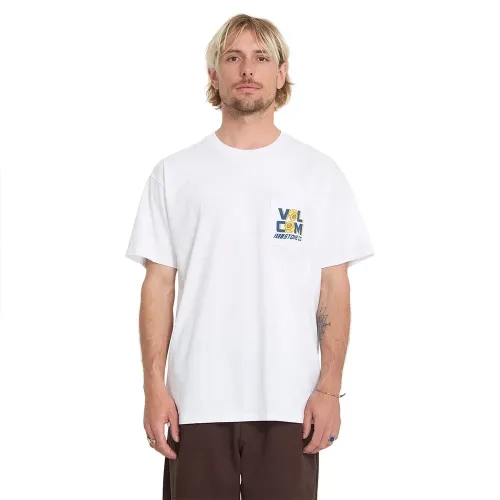 볼컴 Parted Out 포켓 반팔 티셔츠 142722143