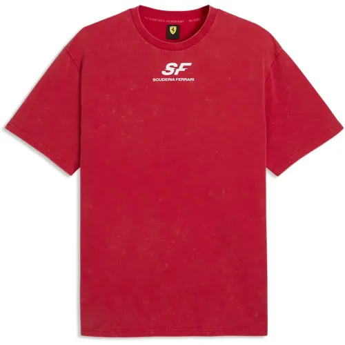 푸마 페라리 Car 그래픽 반팔 티셔츠 142740079