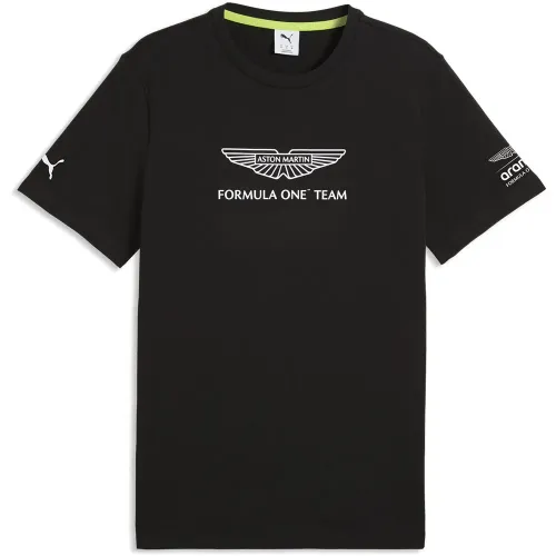 푸마 x Aston Martin F1 에센셜 Big Logo 반팔 티셔츠 142740607
