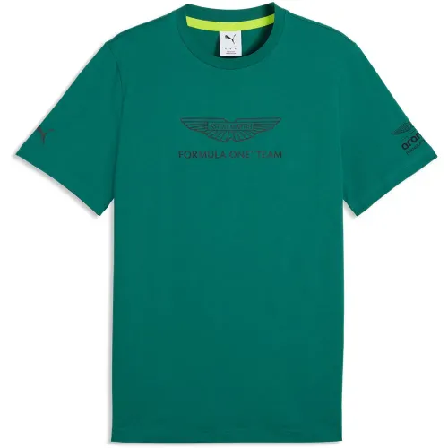 푸마 x Aston Martin F1 에센셜 Big Logo 반팔 티셔츠 142740619