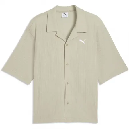 푸마 워드로브 Ess Waffle Boxy 핏 반팔 셔츠 142742498