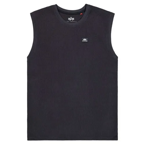 알파인더스트리 Waffle Small Logo 나시 티셔츠 142746626