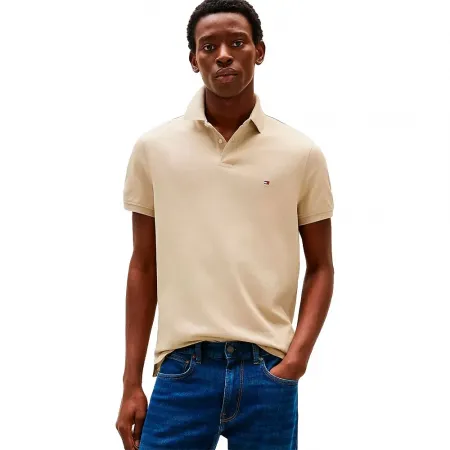 타미힐피거 1985 레귤러 핏 반팔 폴로 셔츠 142758093