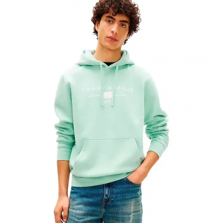 타미힐피거 Brand Love Mono Stack 후드티 142758108