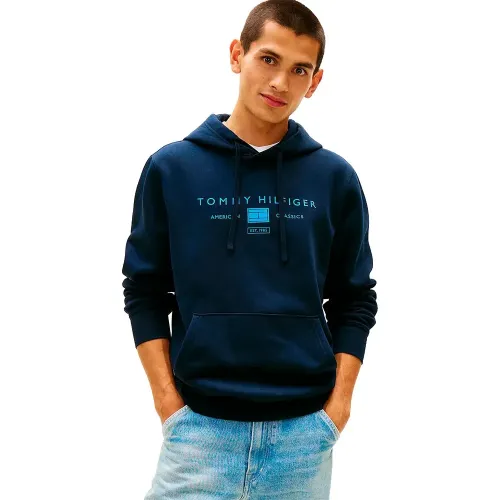 타미힐피거 Brand Love Mono Stack 후드티 142758110