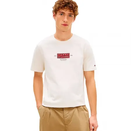 타미힐피거 헤리티지 Label 반팔 티셔츠 142758204