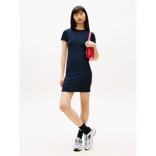 타미힐피거 Bodycon Tape 반팔 원피스 142758510