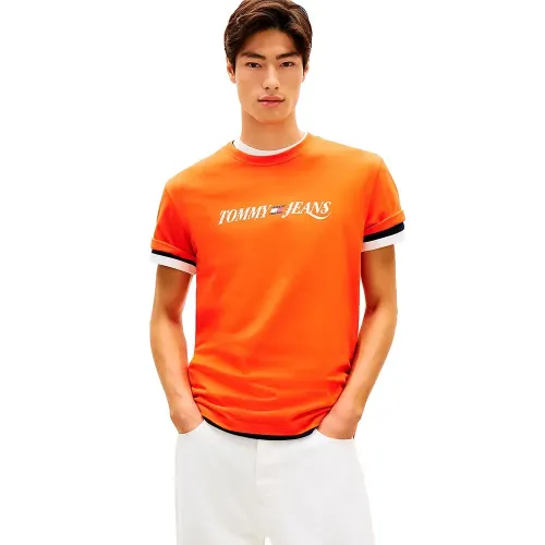 타미힐피거 빈티지 LA 레큘러 Fit 반팔 티셔츠 142758605