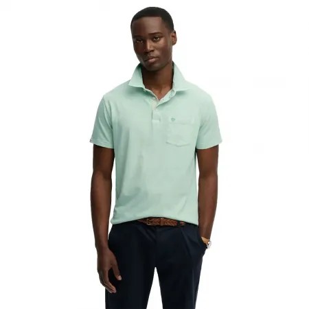 슈퍼드라이 클래식 코튼 Linen 반팔 폴로 셔츠 142784631