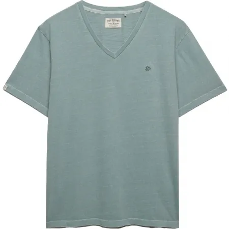 슈퍼드라이 클래식 코튼 Linen Vee 반팔 V넥 티셔츠 142784645