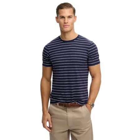 슈퍼드라이 클래식 에센셜 Stripe 반팔 티셔츠 142784676