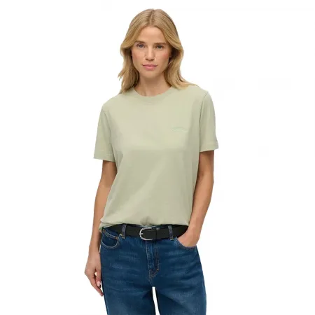 슈퍼드라이 에센셜 Logo Embroidered 반팔 티셔츠 142784786