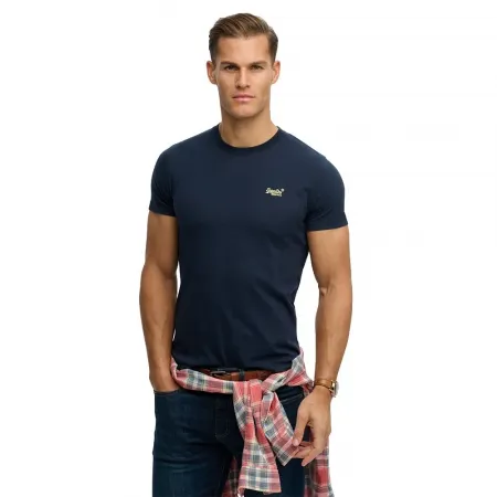 슈퍼드라이 에센셜 Logo Embroidered 반팔 티셔츠 142784793